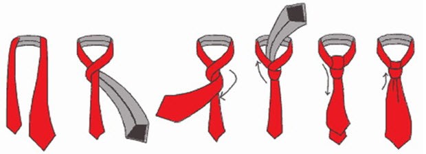 Как завязать галстук | 1001 полезный совет