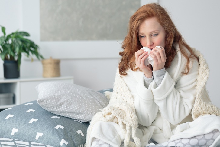 Выявлено лучшее положение для сна, если вы болеете гриппом или ОРВИ