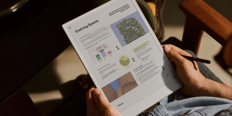 Выпущен ReMarkable Paper Pro — электронный блокнот с цветным экраном E Ink